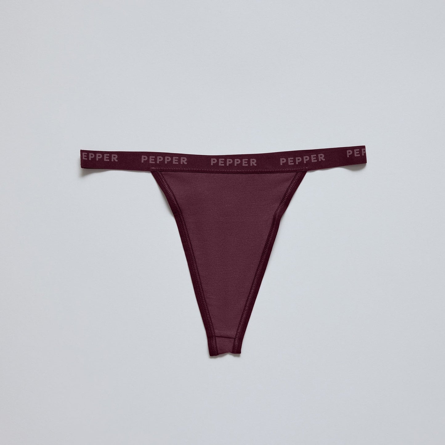 Supima® Cotton String Thong Fig