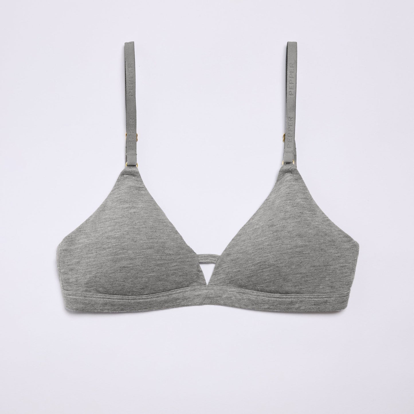 Supima® Cotton Without wires Bra Heather Grey