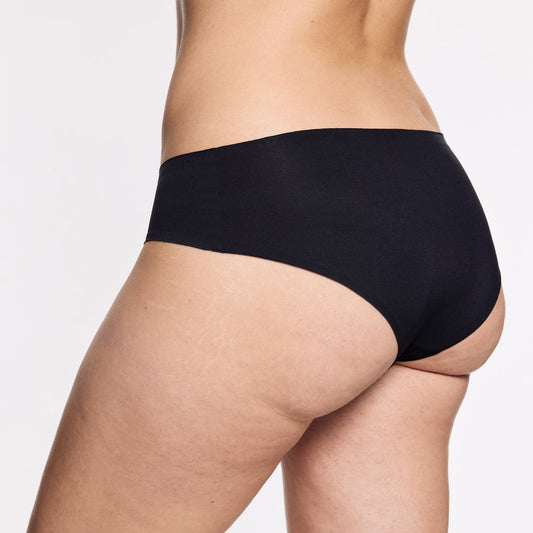 Simply Smooth No Show Hiphugger Black