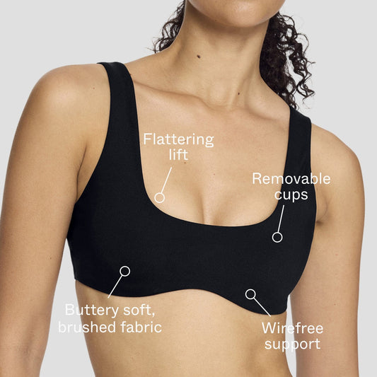 Sculpting Contour Bra Black