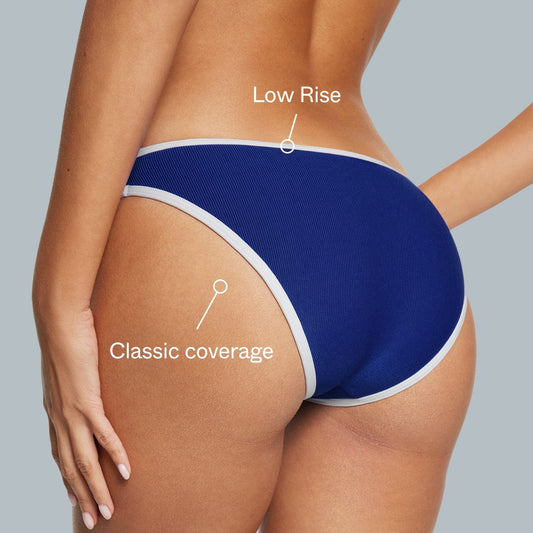 Bikini Bottom Ribbed Capri