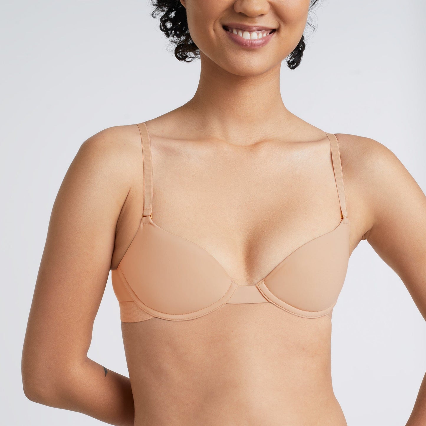 Demi T-Shirt Bra Beige