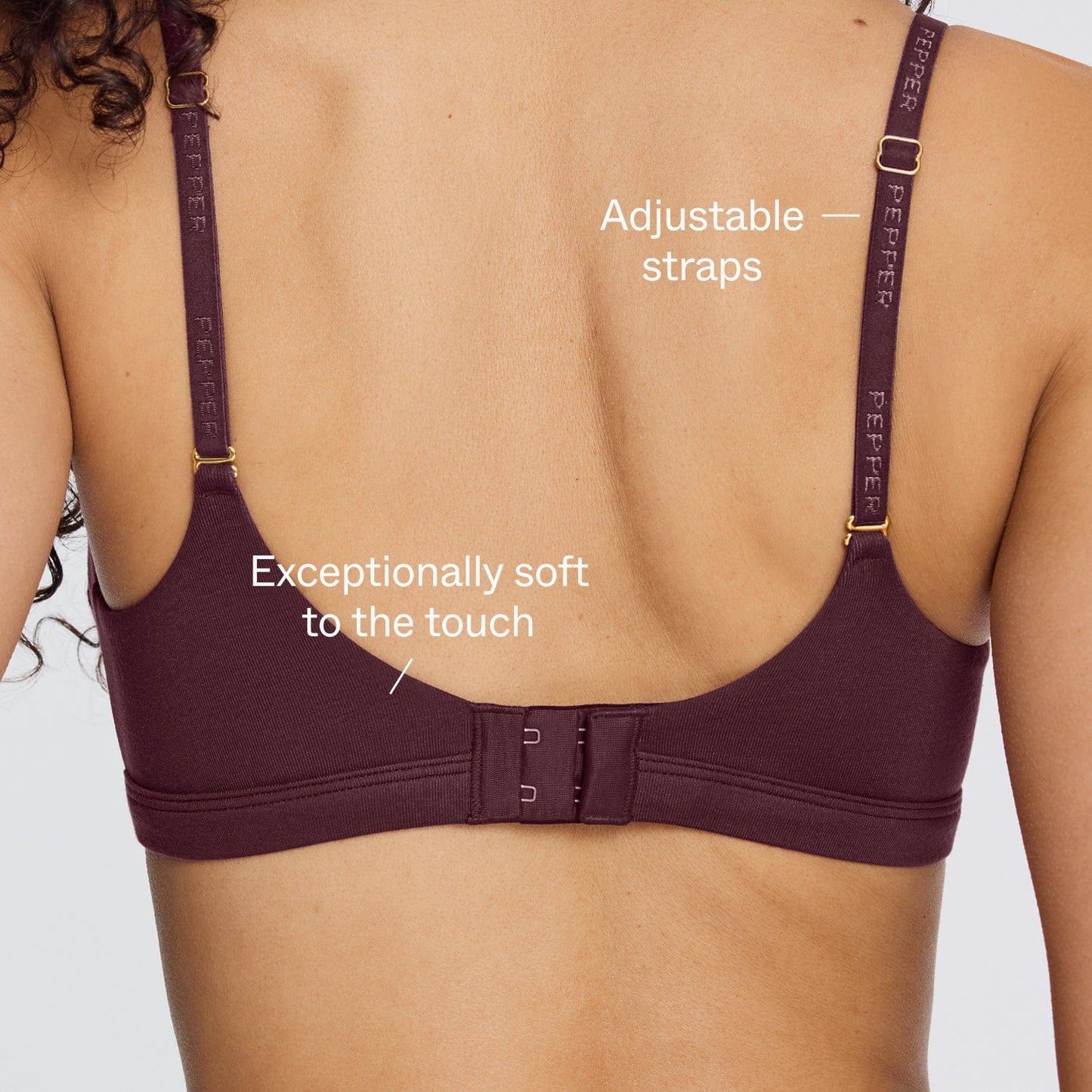 Supima® Cotton Without wires Bra Fig