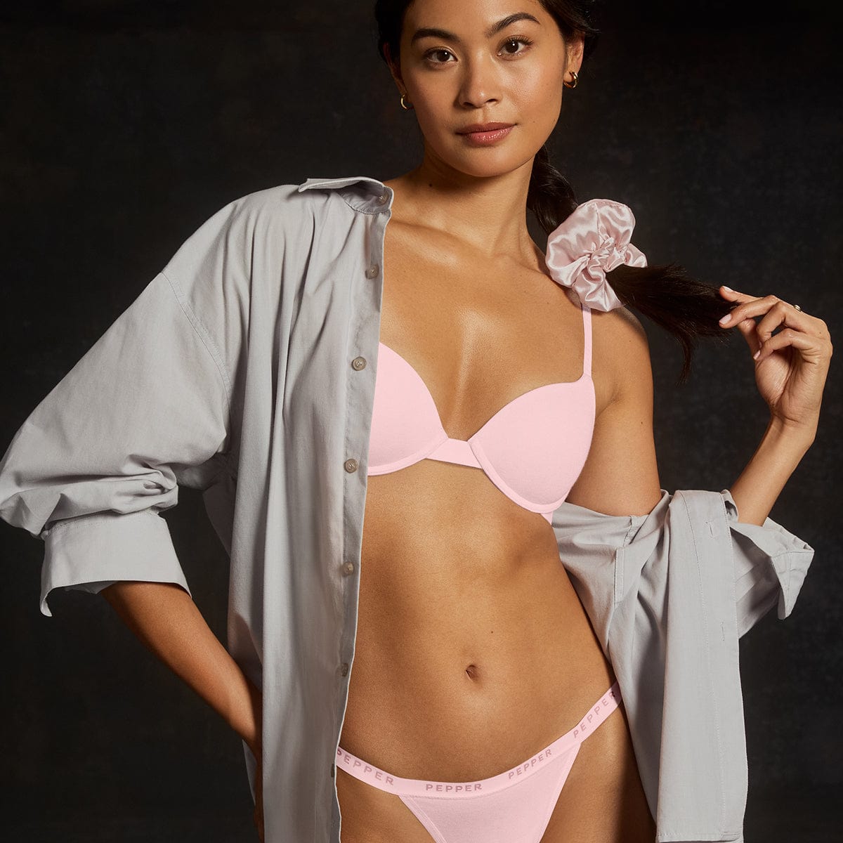 Supima® Cotton Support Bra Ballet