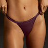 Supima® Cotton String Thong Fig