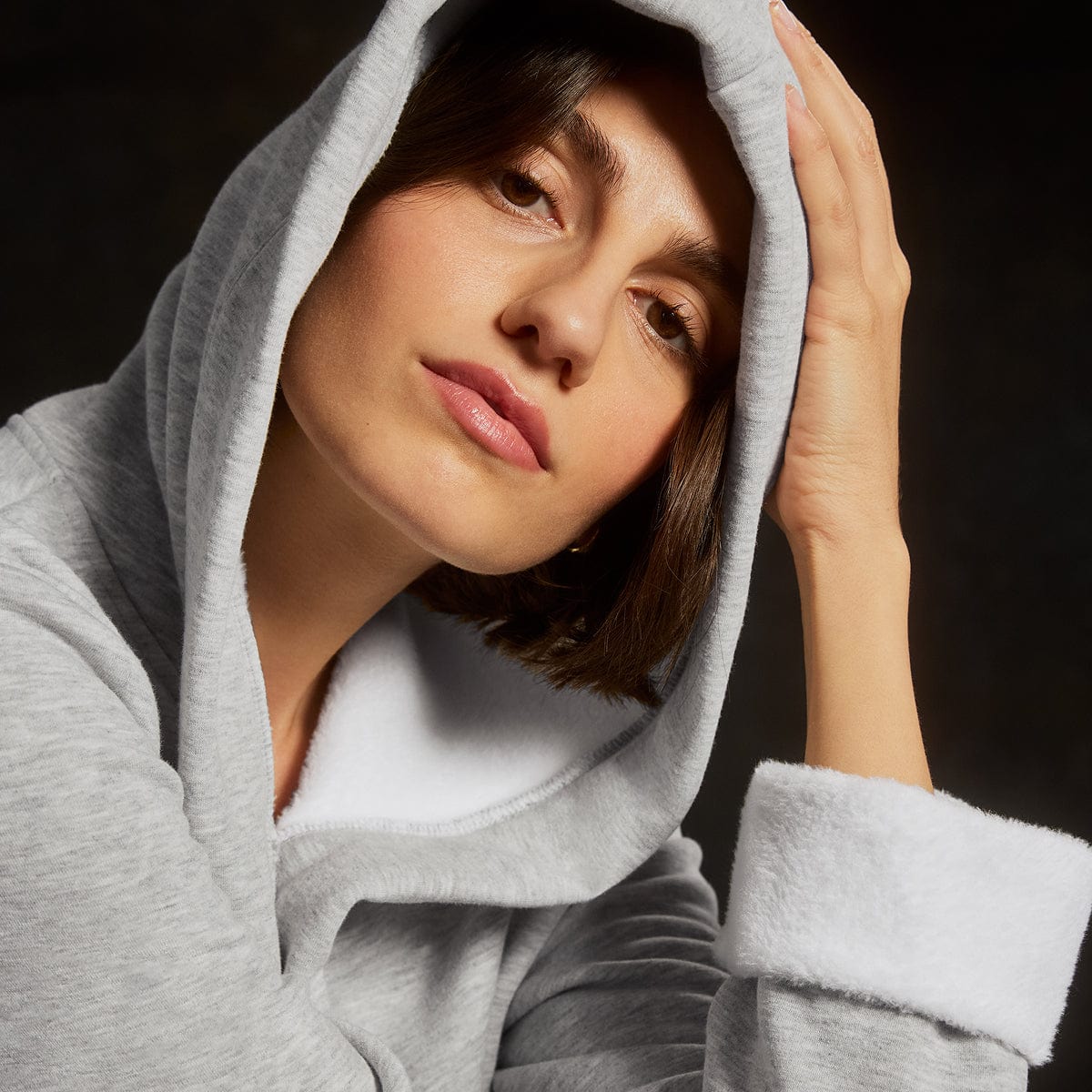 Lounge Robe Heather Grey