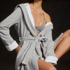 Lounge Robe Heather Grey