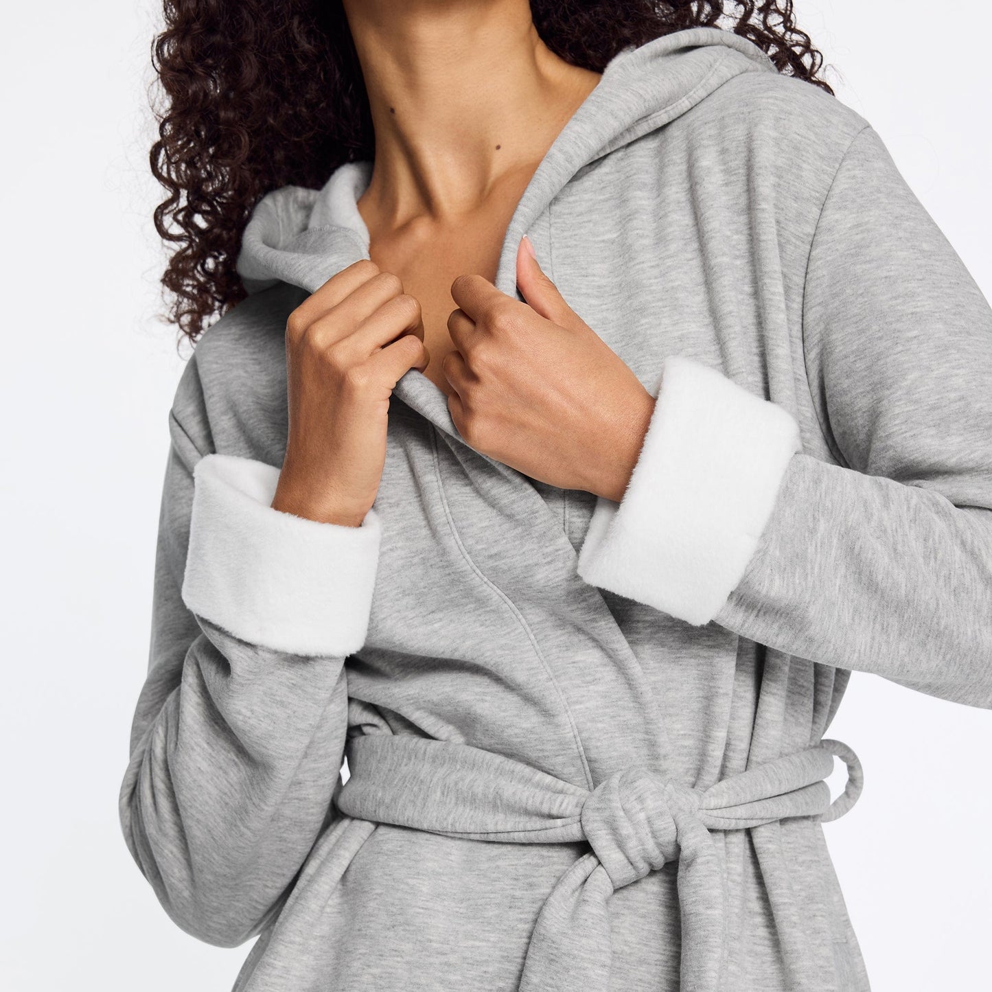 Lounge Robe Heather Grey