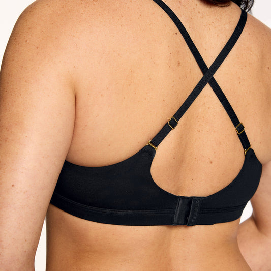 Supima® Cotton Without wires Bra Black