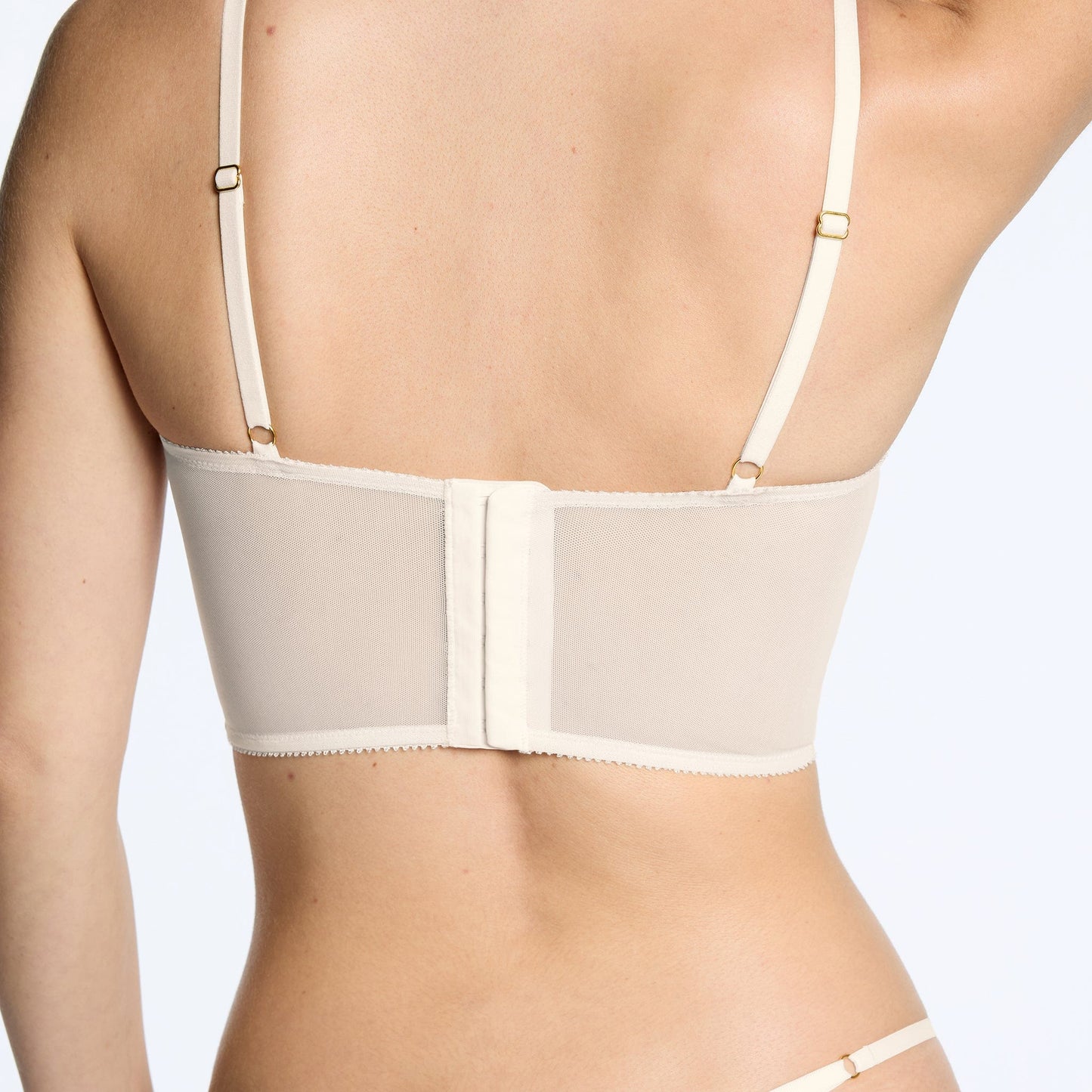 Embroidery Support Corset Ecru