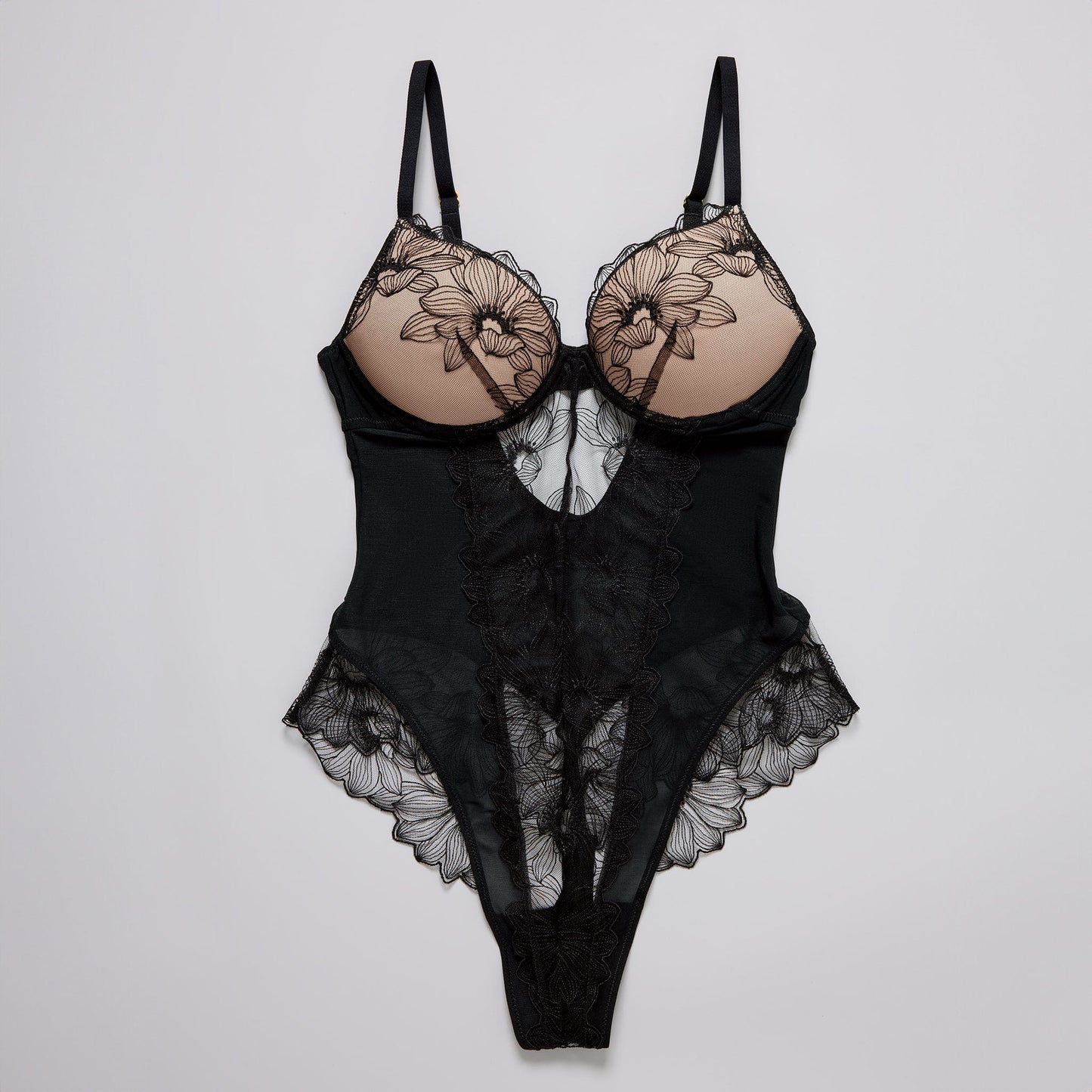 Embroidery Support Teddy Black