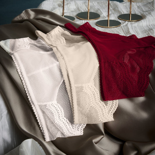 The Scarlet Signature Lace Bikini 3 Pack