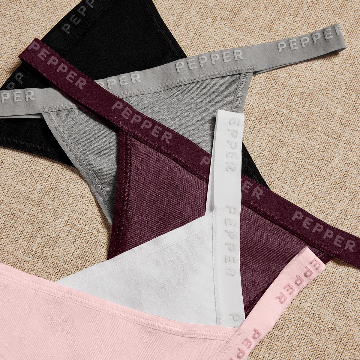 Supima® Cotton String Thong Ballet