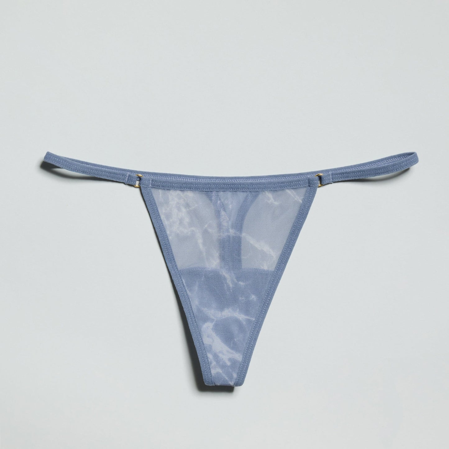 Fine Mesh Thong Marbled Sky