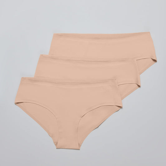 Simply Smooth No Show Hiphugger 3 Pack