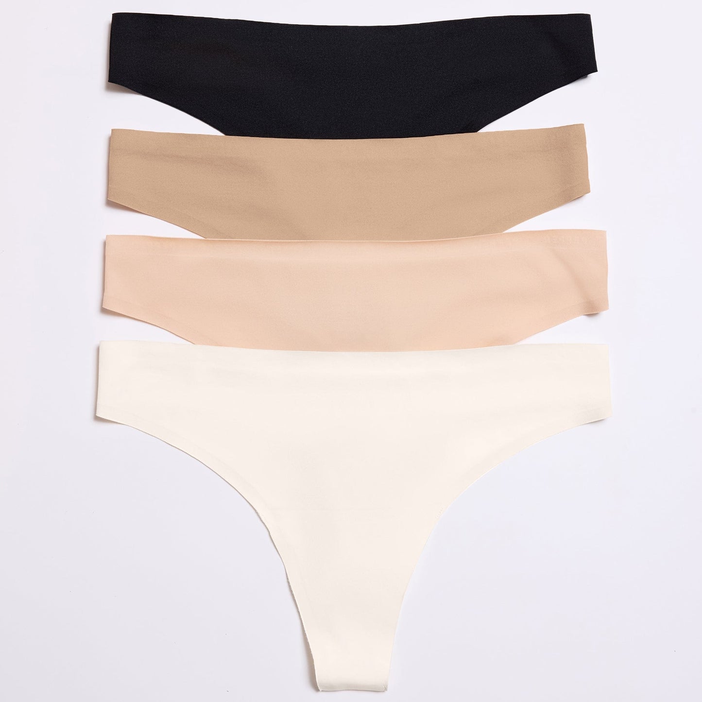 Simply Smooth No Show Thong Beige