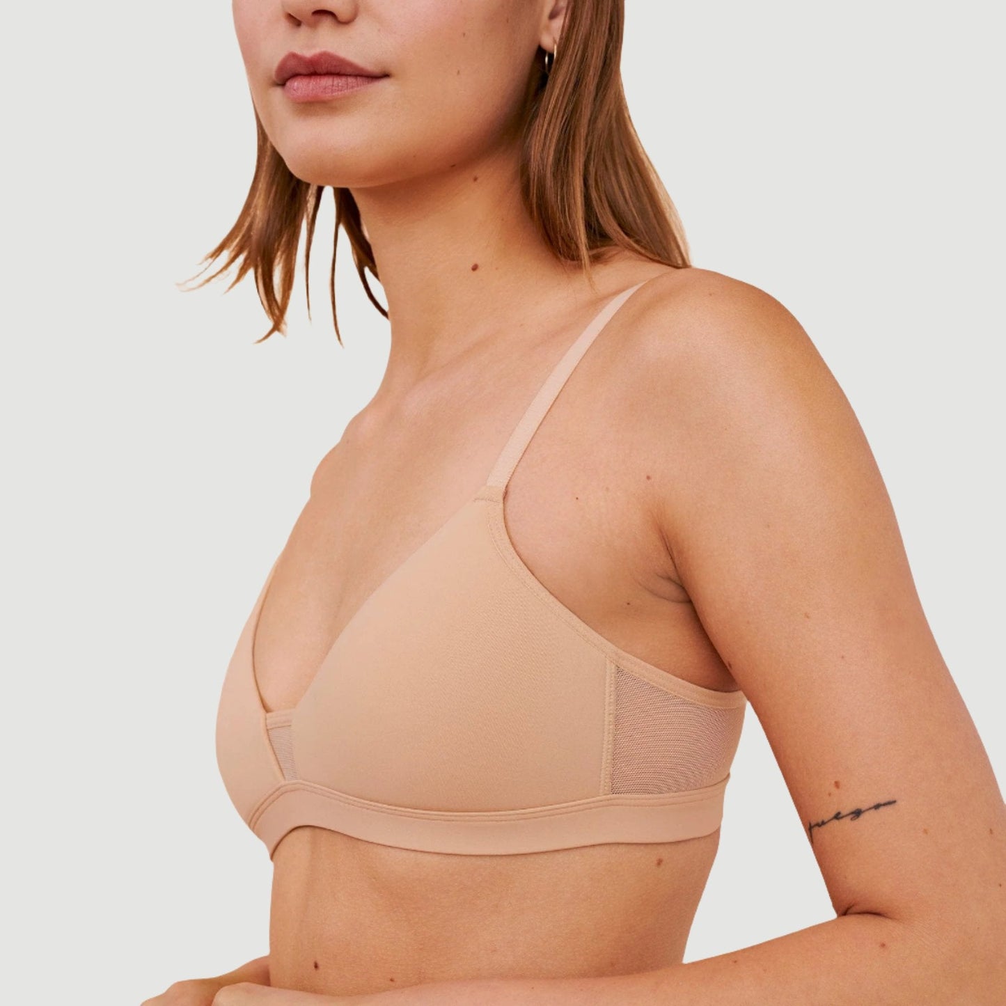 FeelGood Without wires T-Shirt Bra Beige