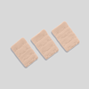Two-Hook Pepper Bra Extenders 3 Pack Beige