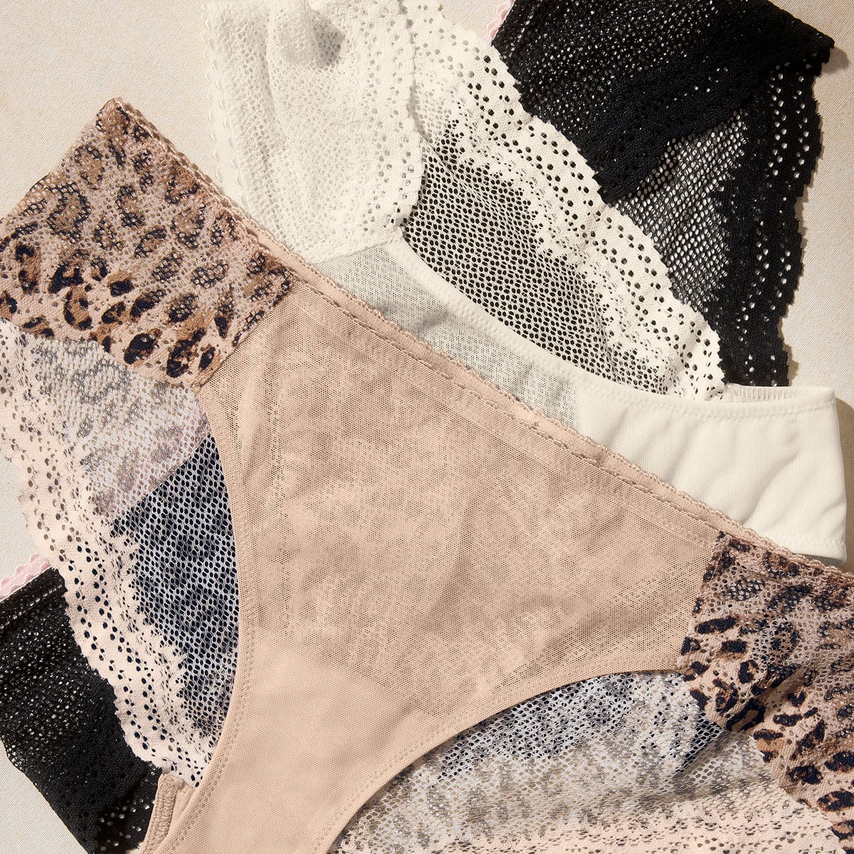 Signature Lace Bikini Spotted Leo