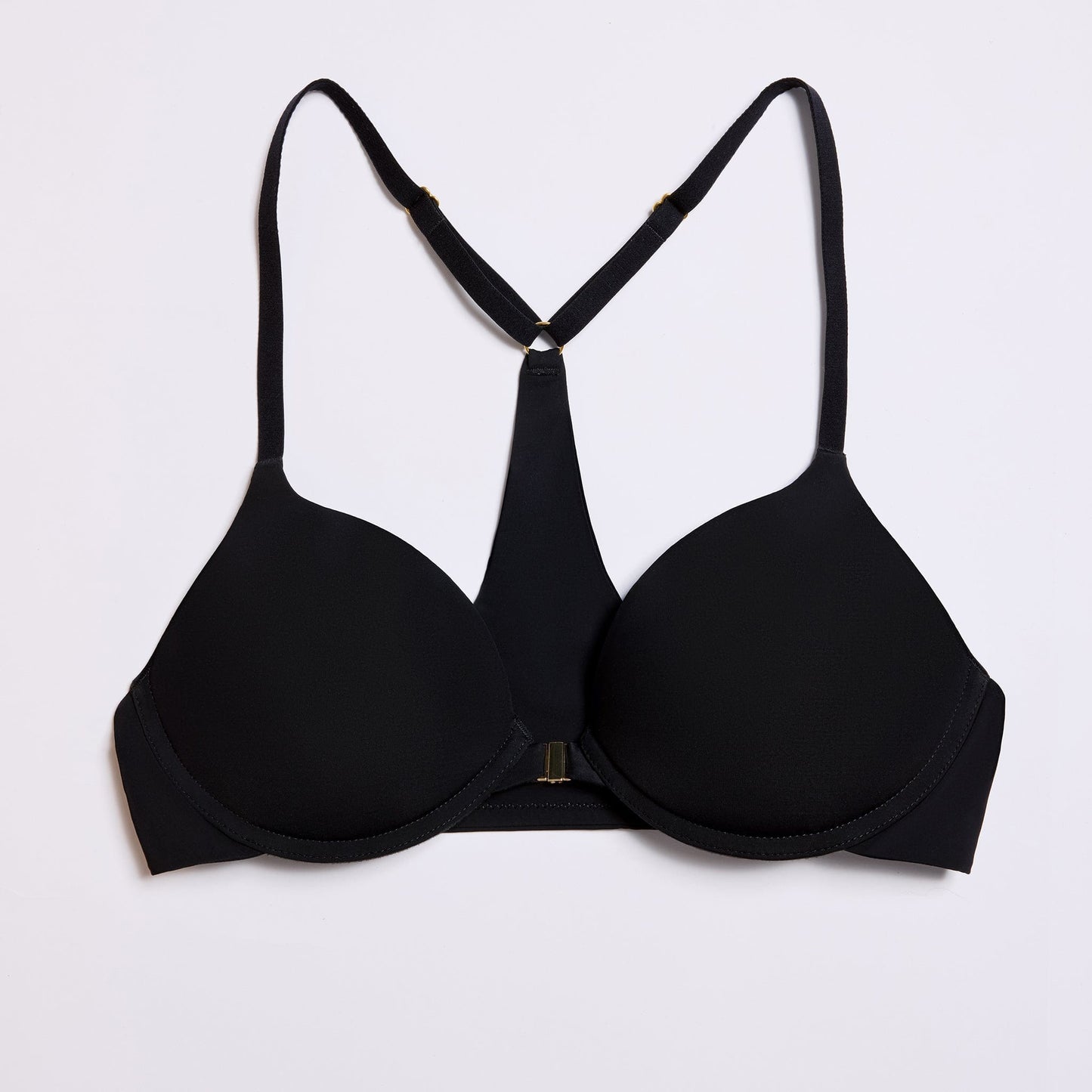 Racerback Support Bra Black