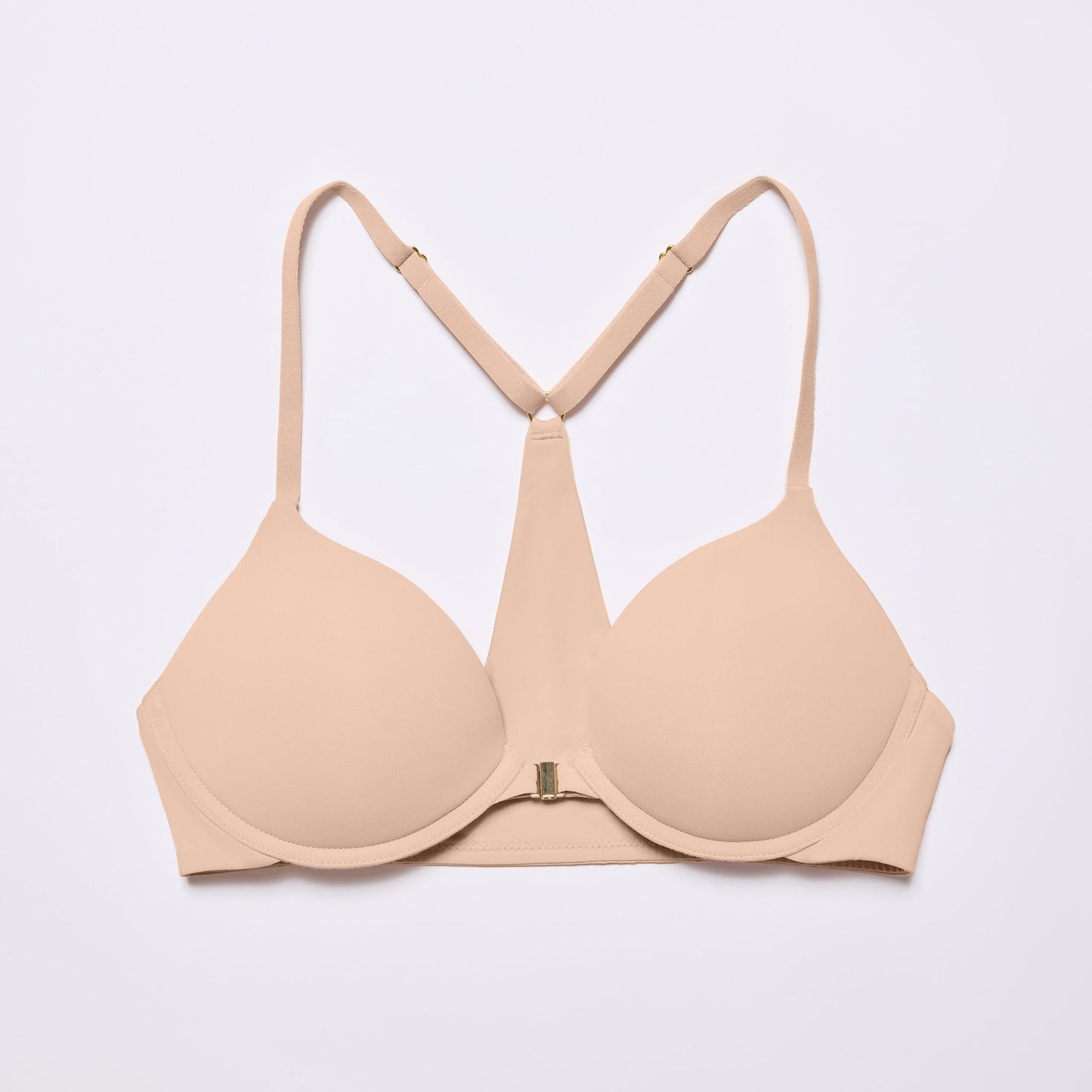 Racerback Support Bra Beige