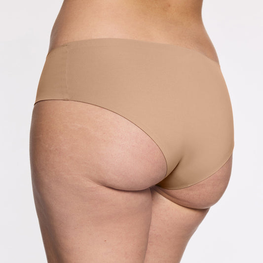 Simply Smooth No Show Hiphugger Fawn