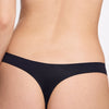 Simply Smooth No Show Thong Black