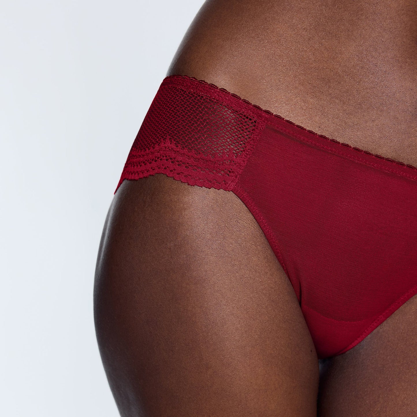 Signature Lace Bikini Scarlet