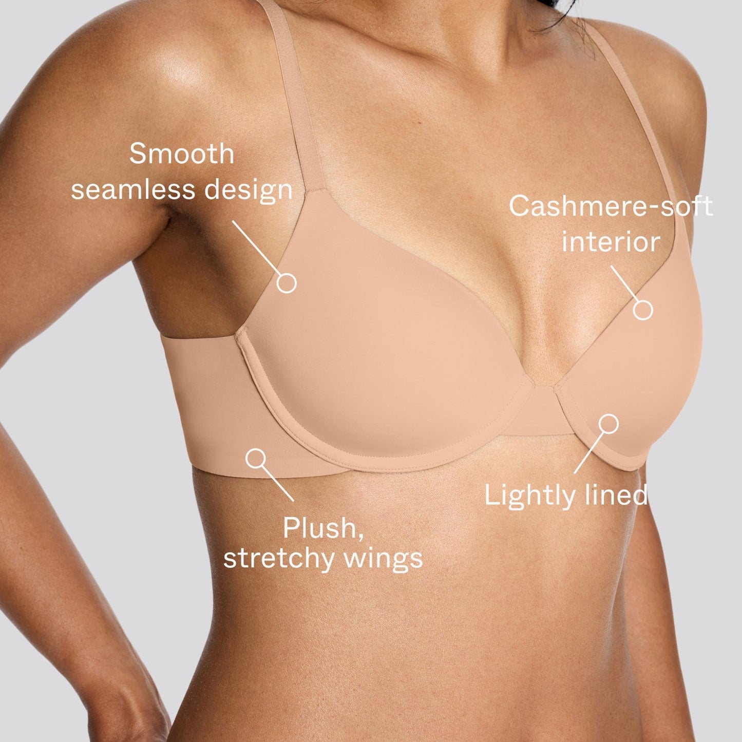 Simply Smooth T-Shirt Bra Trio Bundle