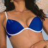 Scoop Underwire Bikini Top Ribbed Capri