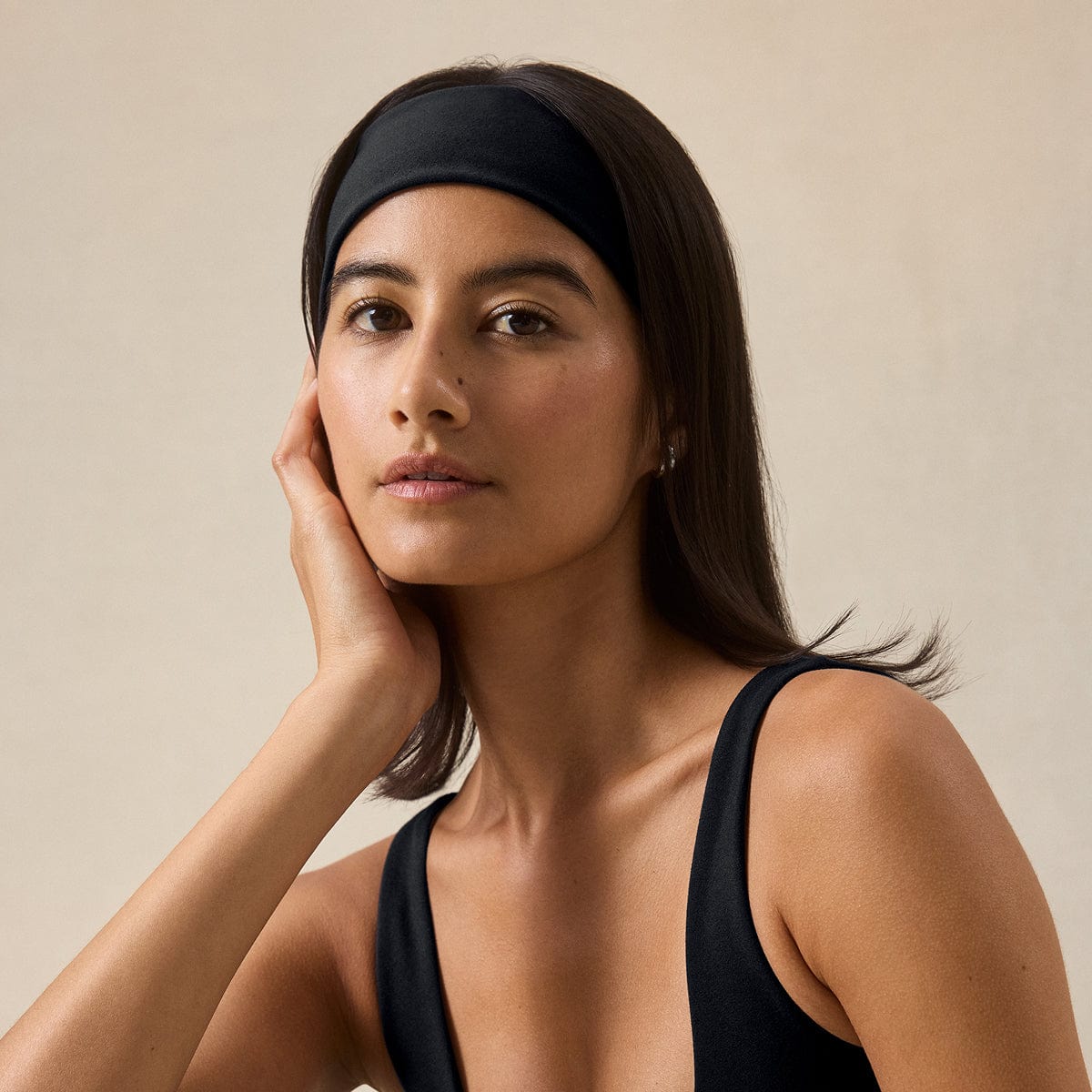 Sculpting Headband Black