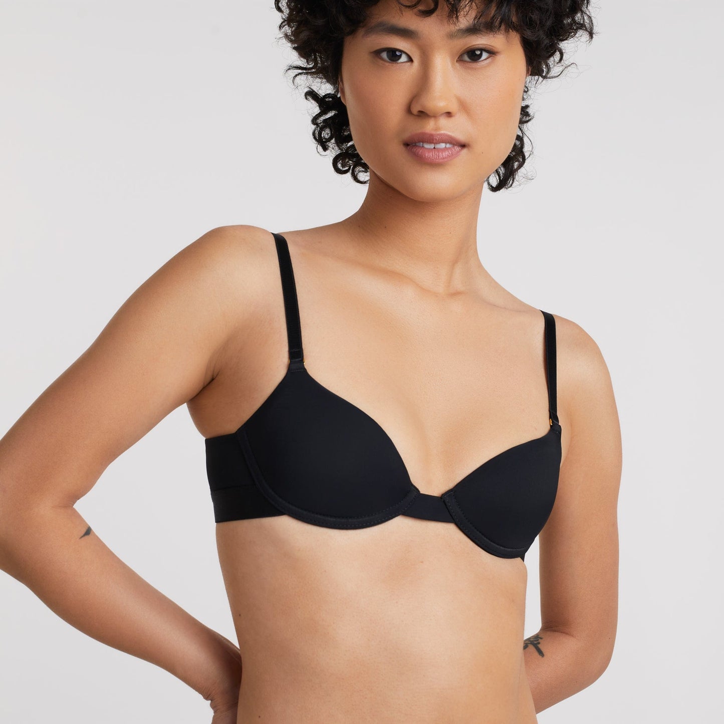 Demi T-Shirt Bra Black