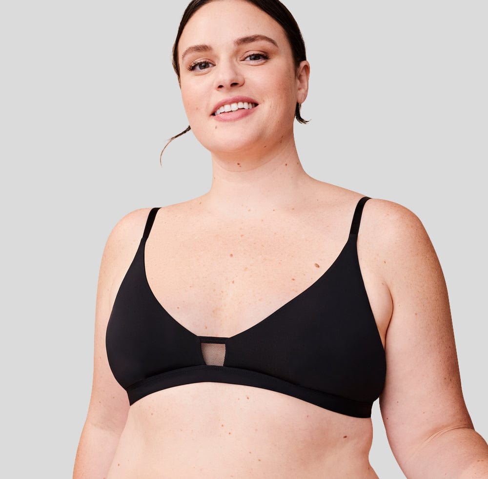 Limitless Without wires Scoop Bra Black
