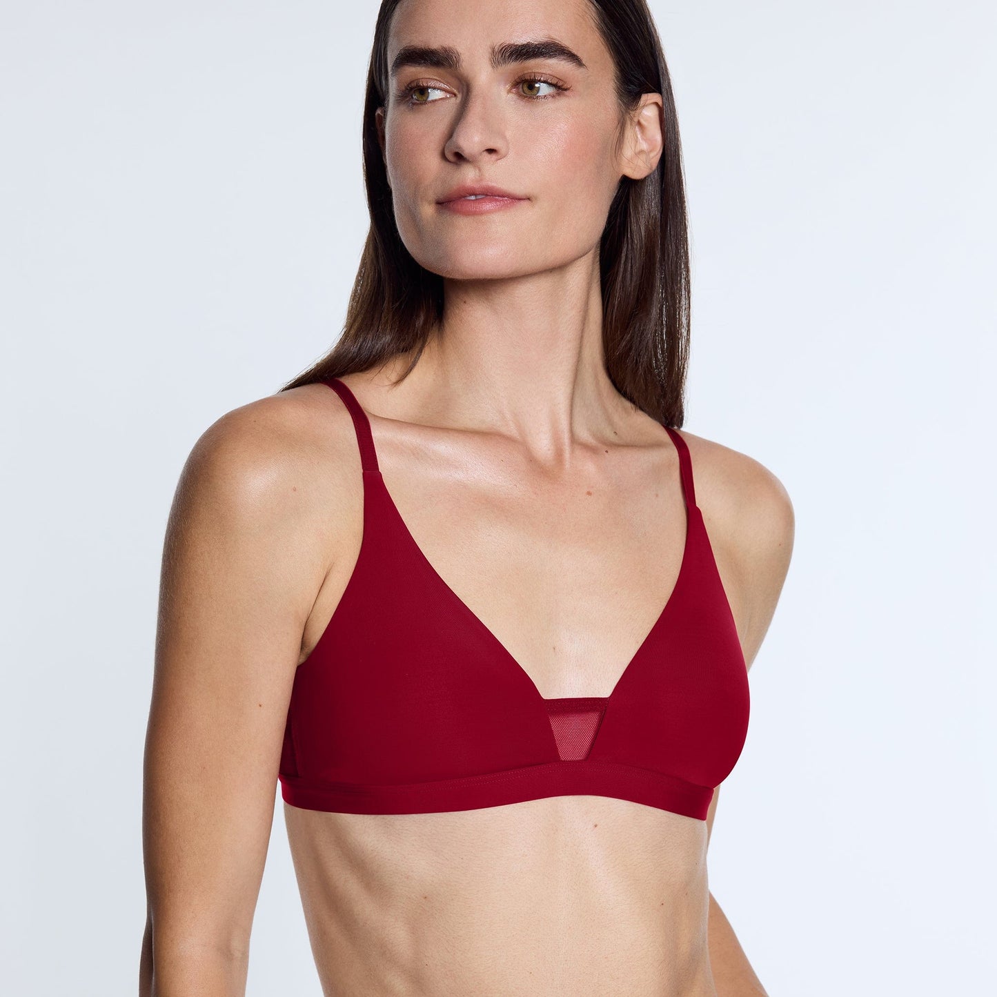 Limitless Without wires Scoop Bra Scarlet