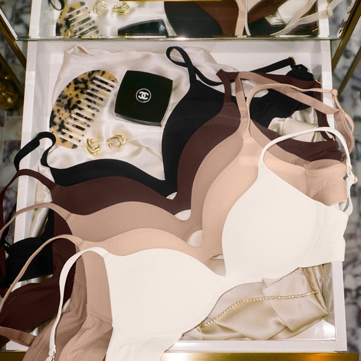 Zero-G Without wires Support Bra Fawn