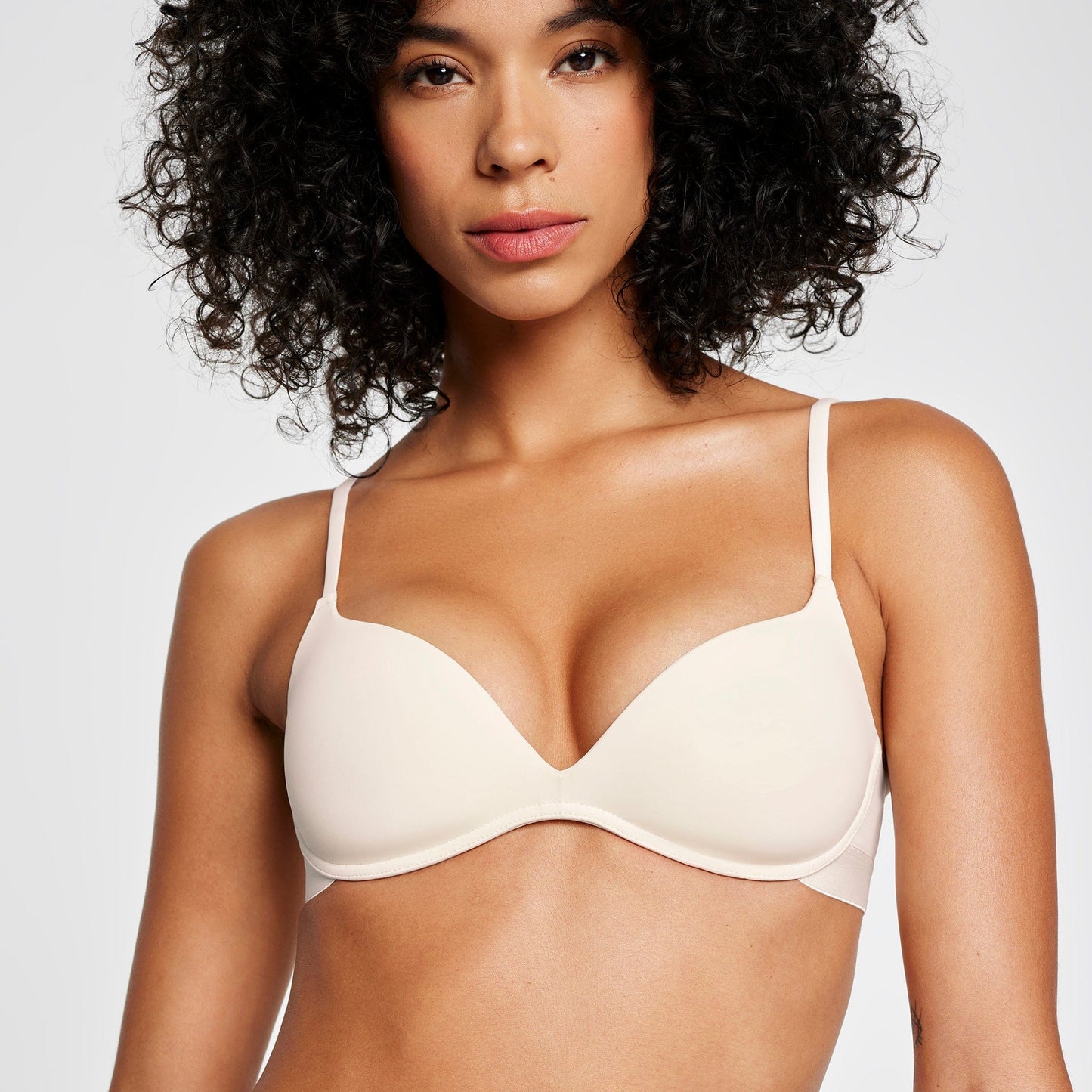 Zero-G Without wires Support Bra Ecru