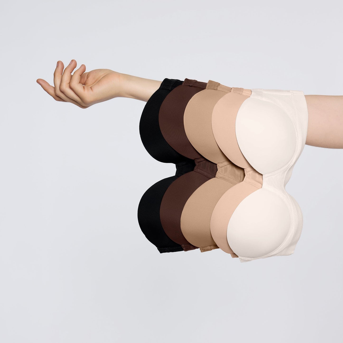 MVP Multiway Strapless Bra Espresso