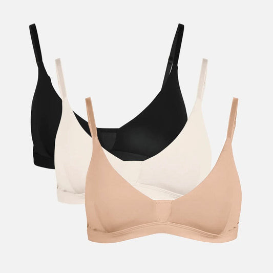 The Limitless Without wires Bra Trio Bundle